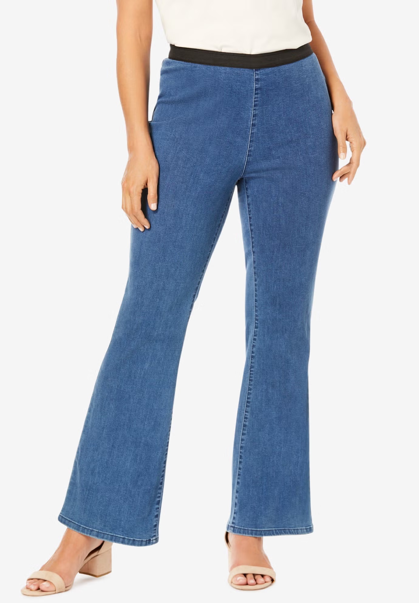 Stretch Denim Bootcut Jegging