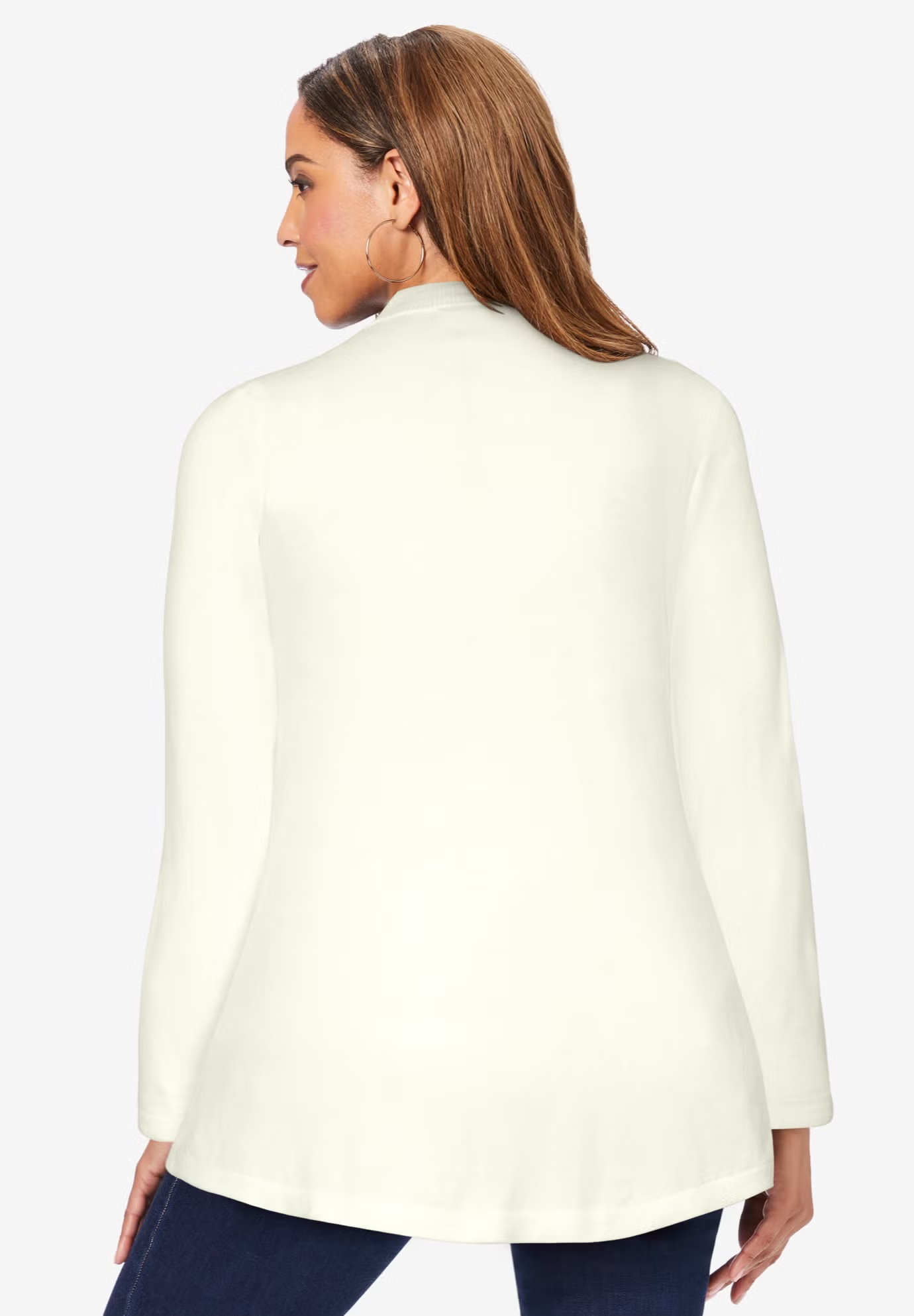 Gold Button Mockneck Sweater 3 Gold Button Mockneck Sweater