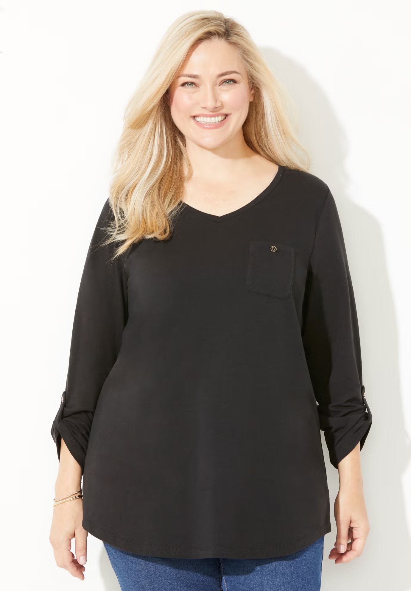 Liz&Me? V-Neck Top