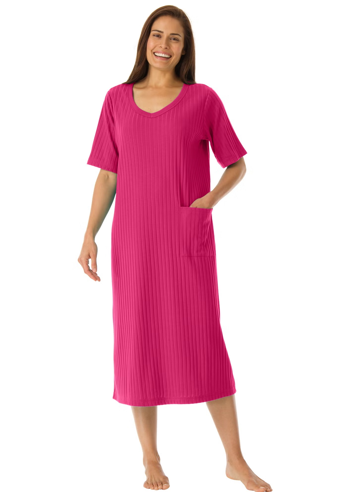 Ribbed Sleepshirt