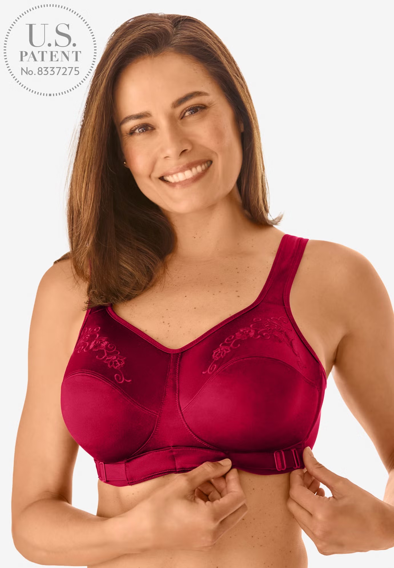 The Embroidered Custom Fit Bra