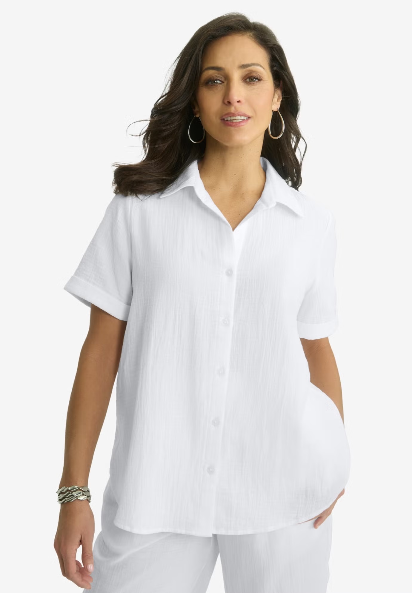 Gauze Camp Shirt