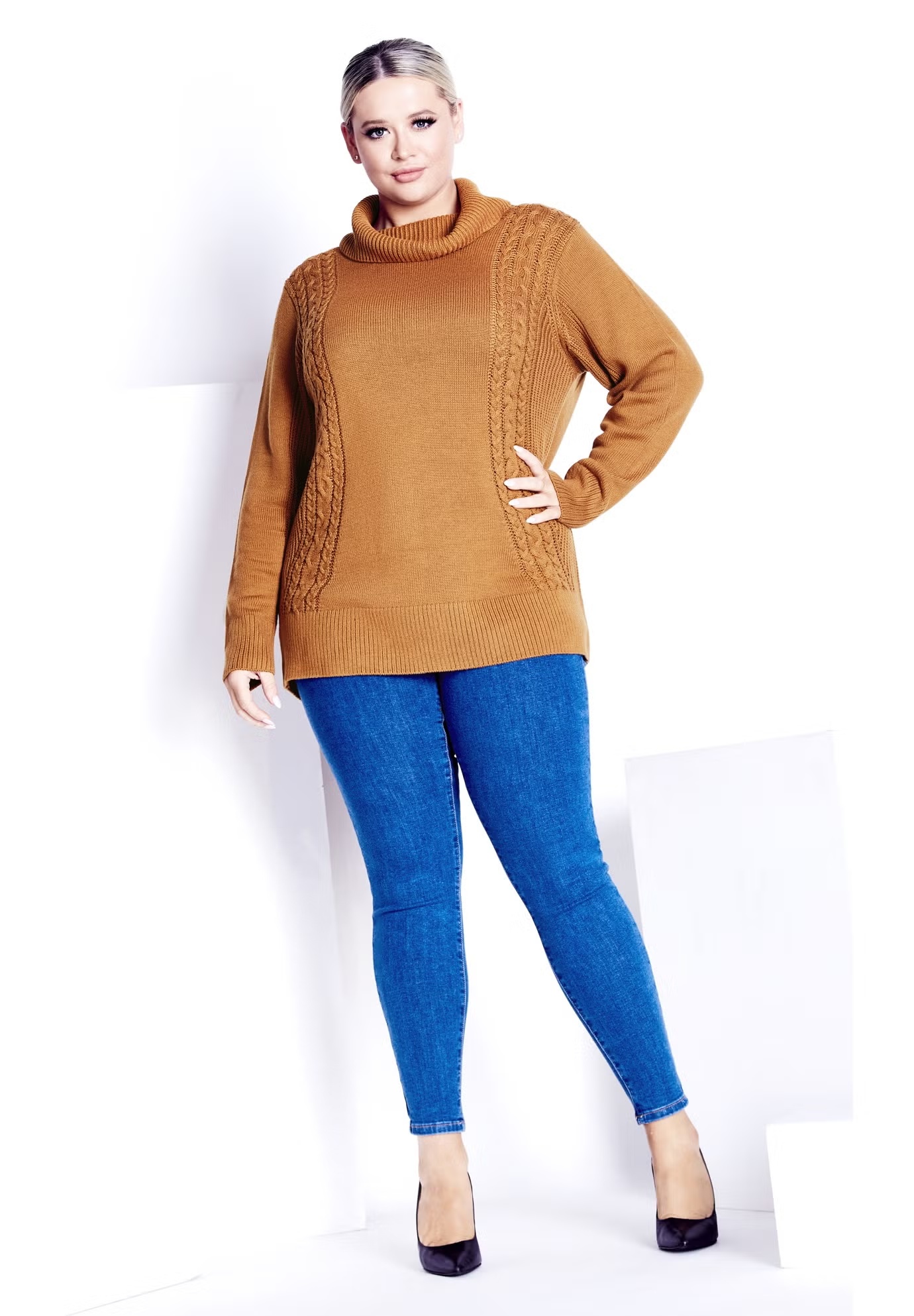 Rosie Cable Knit Sweater 6 Rosie Cable Knit Sweater