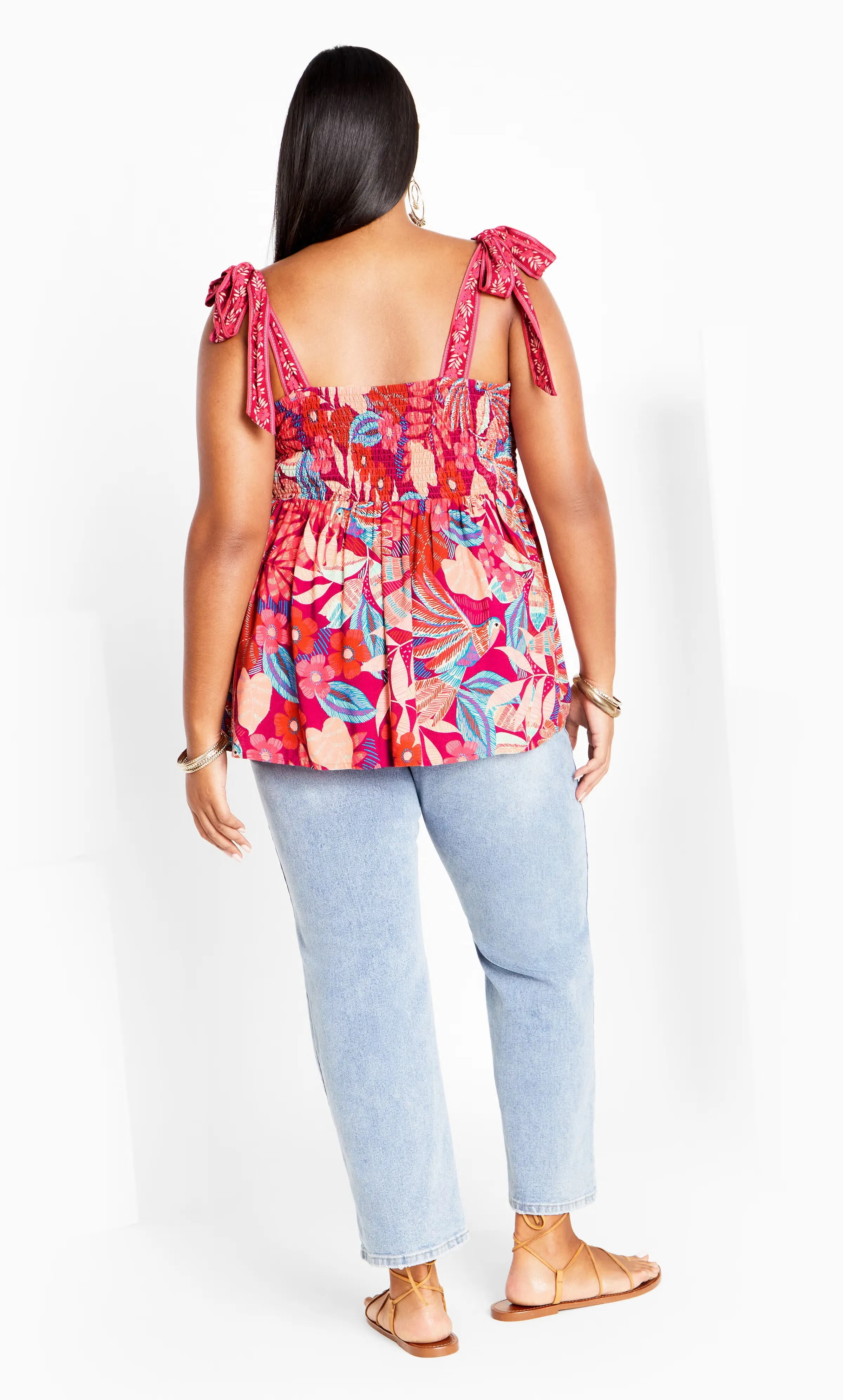 Paradiso Print Top - pink 5 Paradiso Print Top - pink