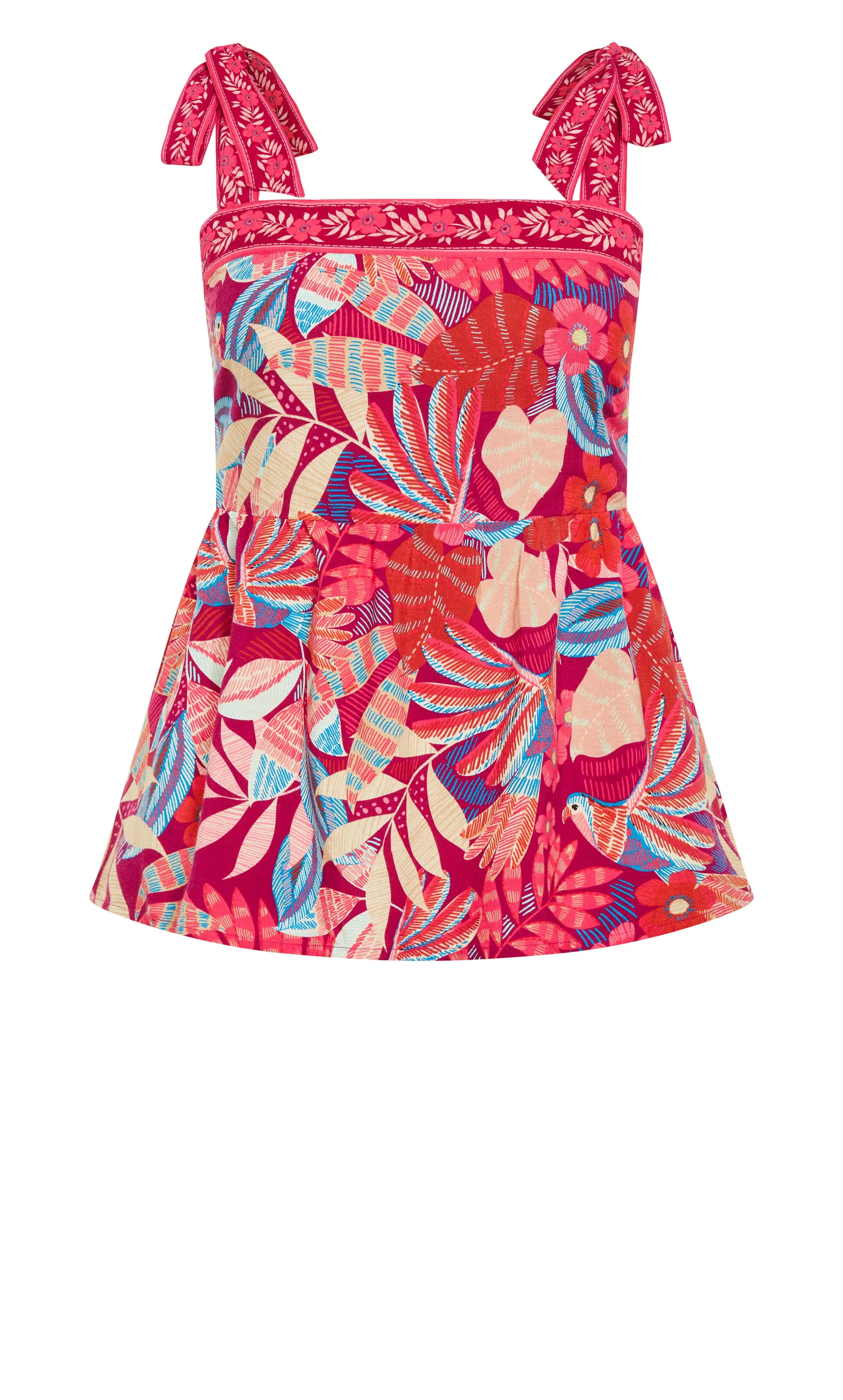 Paradiso Print Top - pink 6 Paradiso Print Top - pink