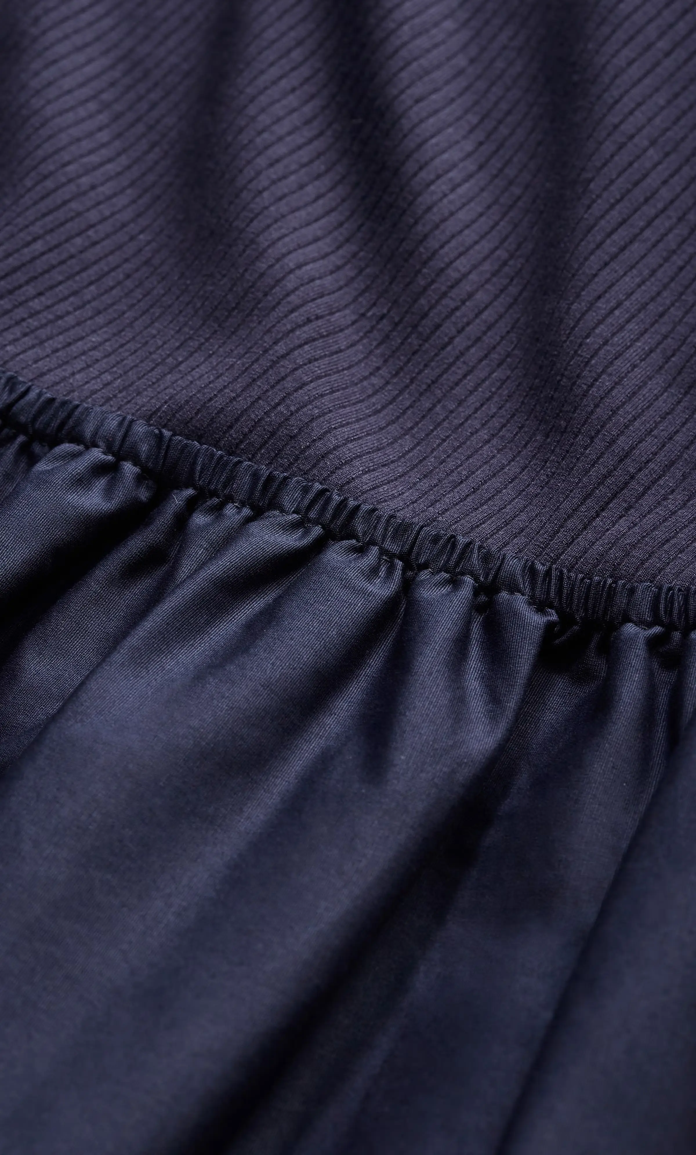 Chelsea Mixed Media Dress - navy 8 Chelsea Mixed Media Dress - navy