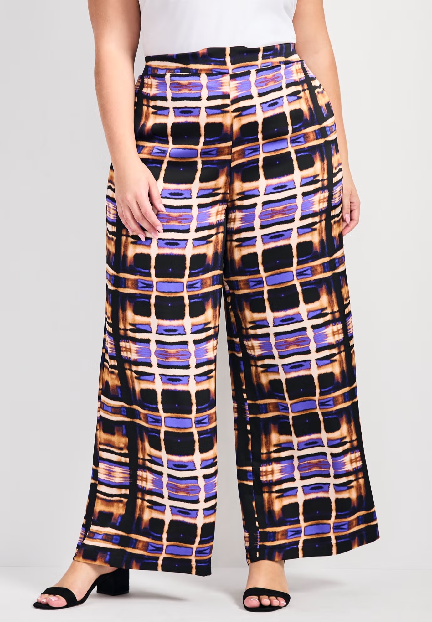 Goldi Wide Leg Satin Pant