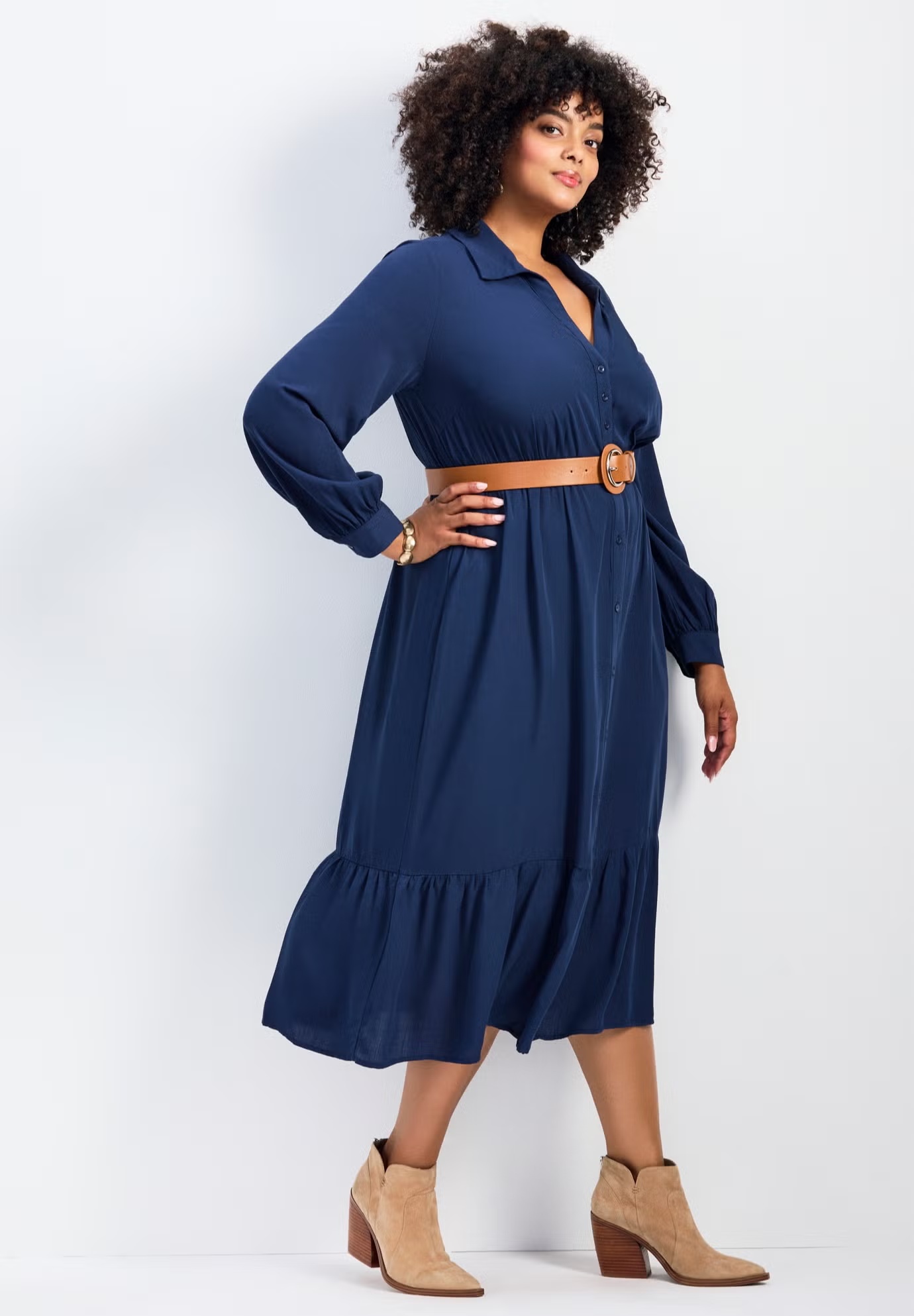 Averie Shirtdress with Belt 4 Averie Shirtdress with Belt