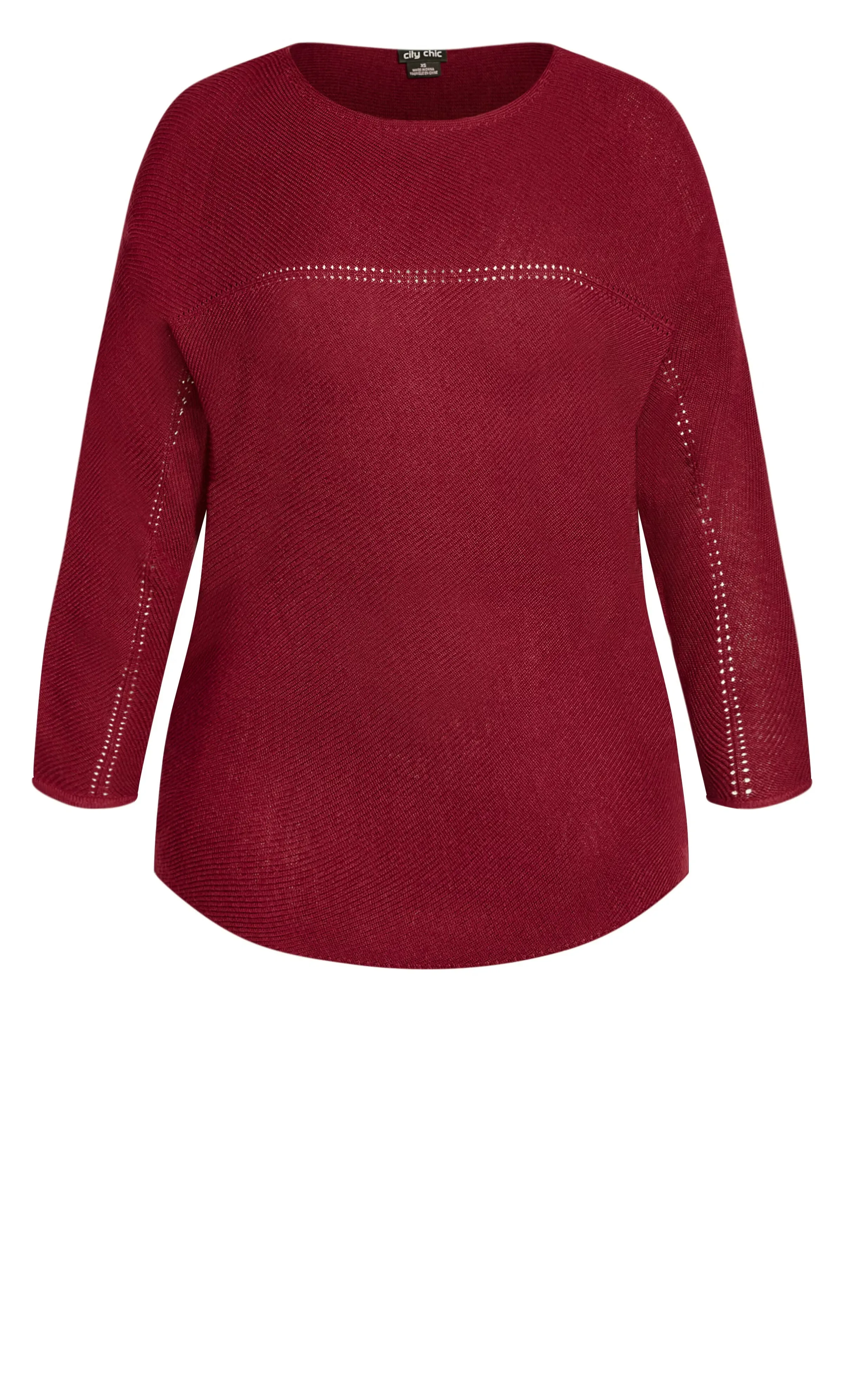 Romance Sweater - sangria 6 Romance Sweater - sangria