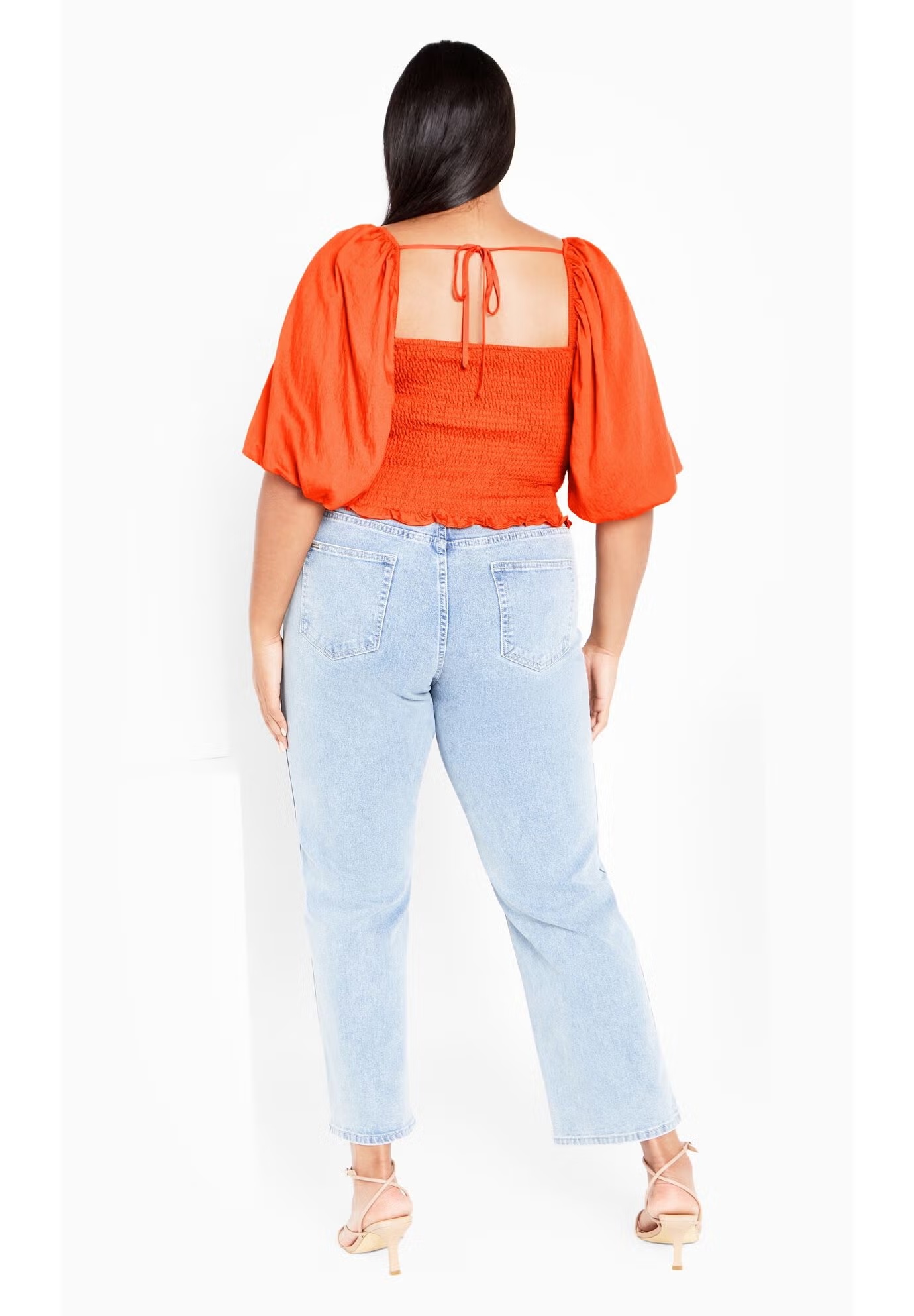 Poppie Top - tangerine 4 Poppie Top - tangerine