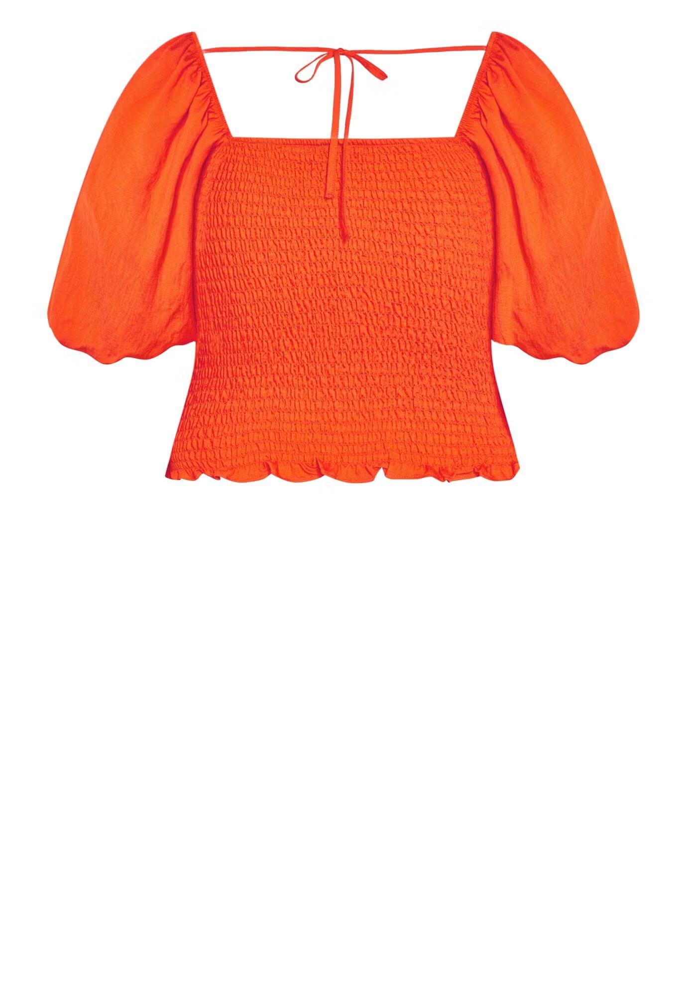 Poppie Top - tangerine 6 Poppie Top - tangerine