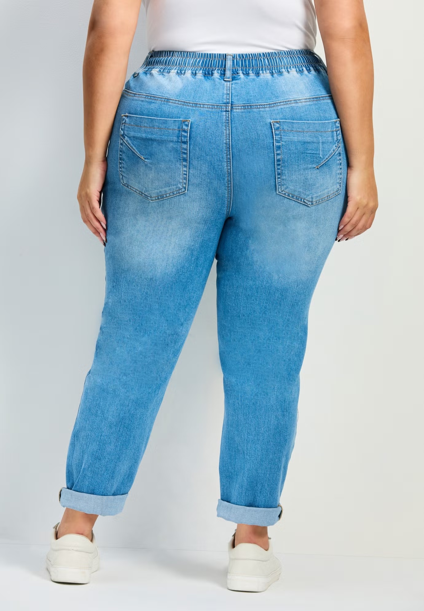 Taliah Denim Jogger 3 Taliah Denim Jogger