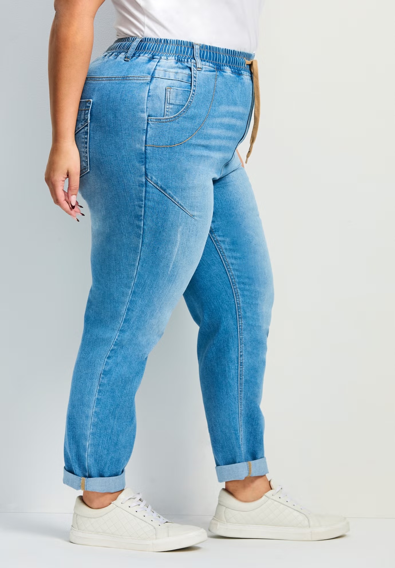 Taliah Denim Jogger 4 Taliah Denim Jogger