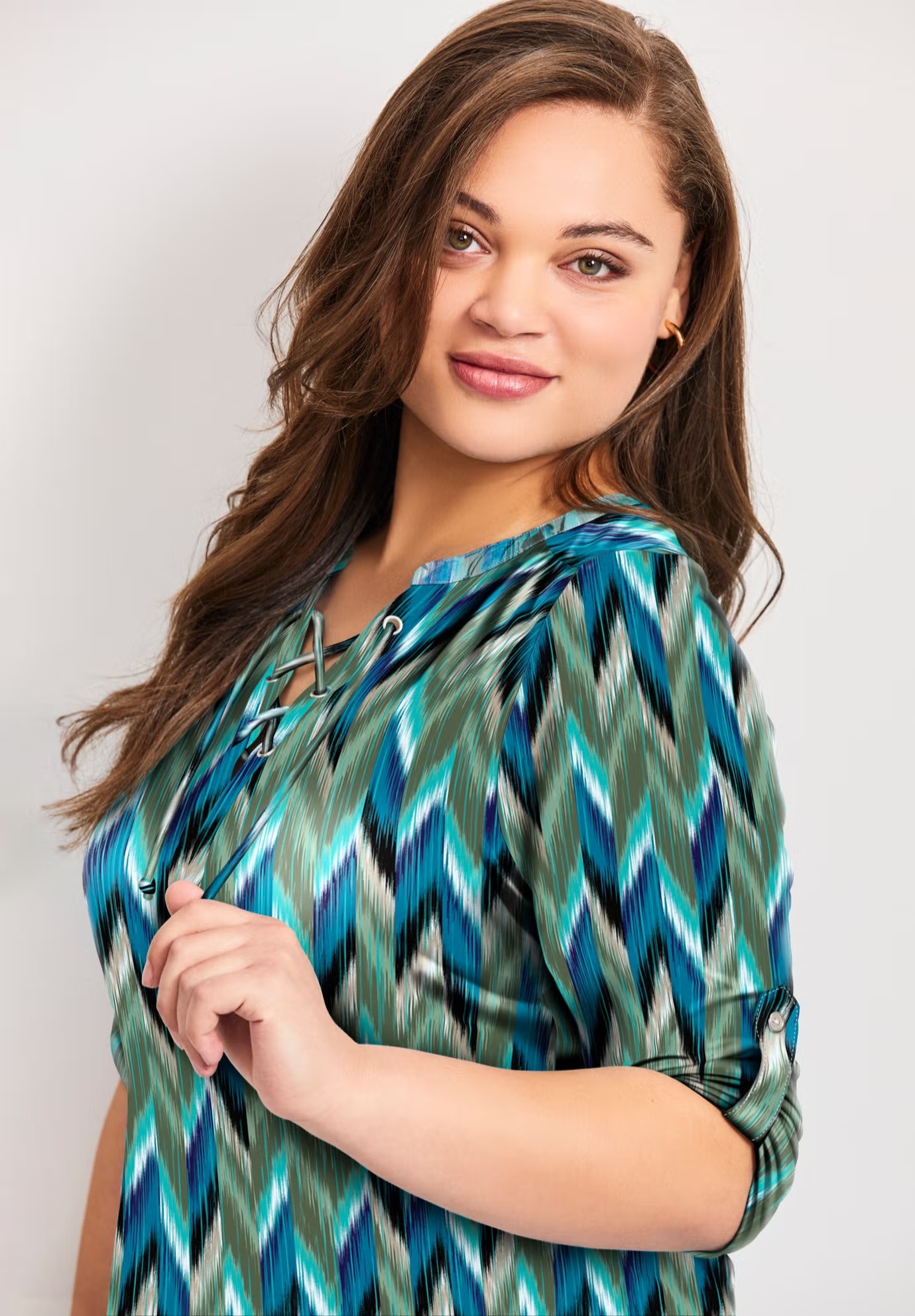 Lace Up Tee 5 Lace Up Tee