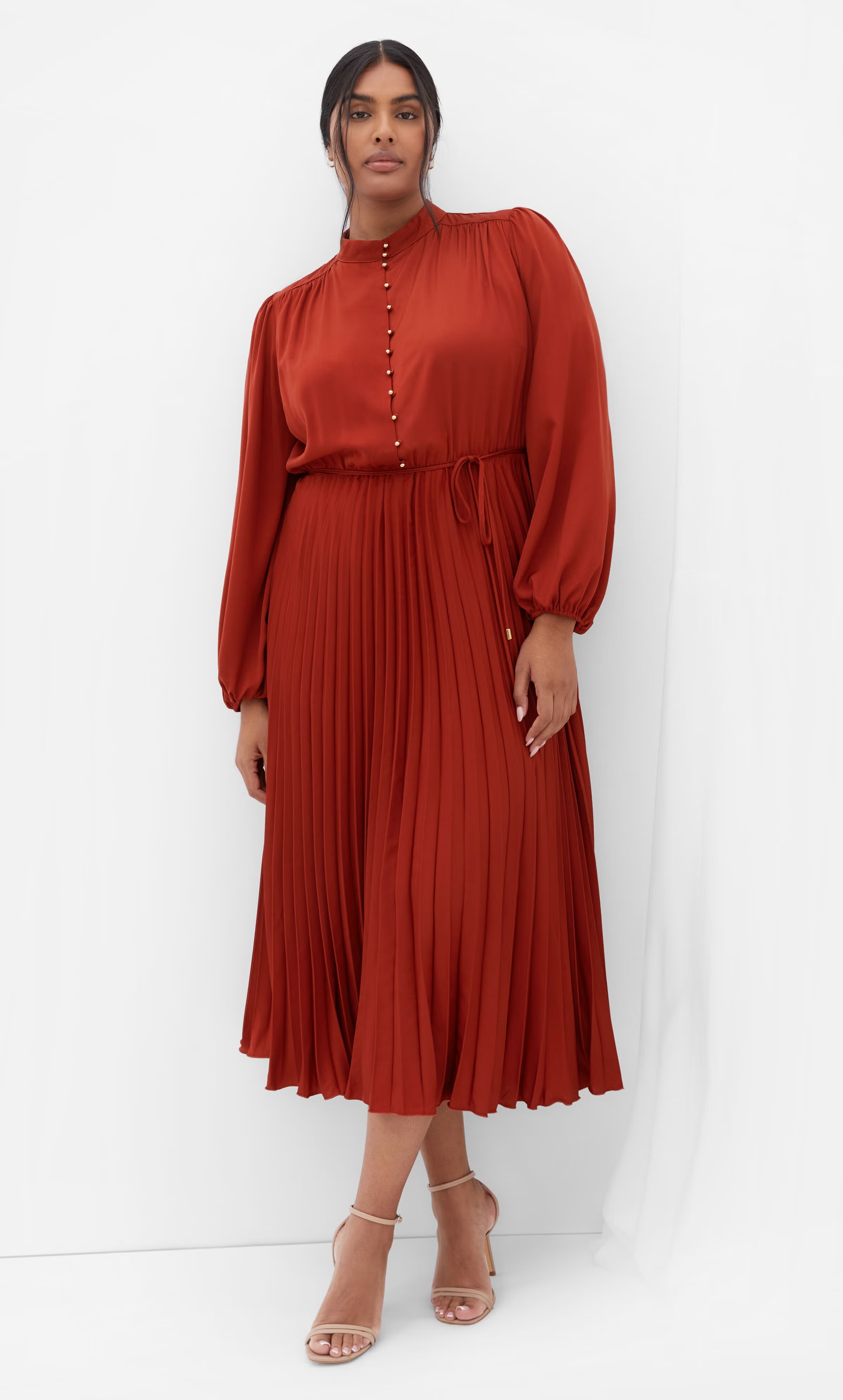 Oasis Dress - cinnamon