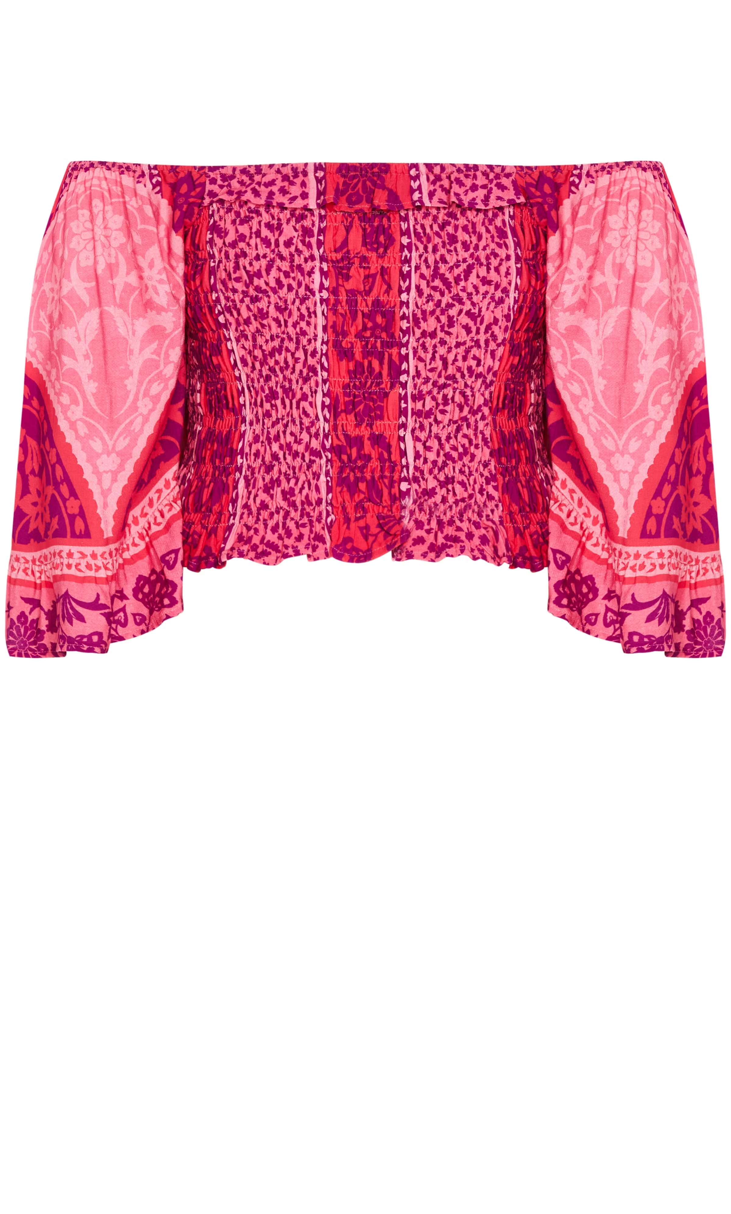 Samara Print Top - magenta 7 Samara Print Top - magenta