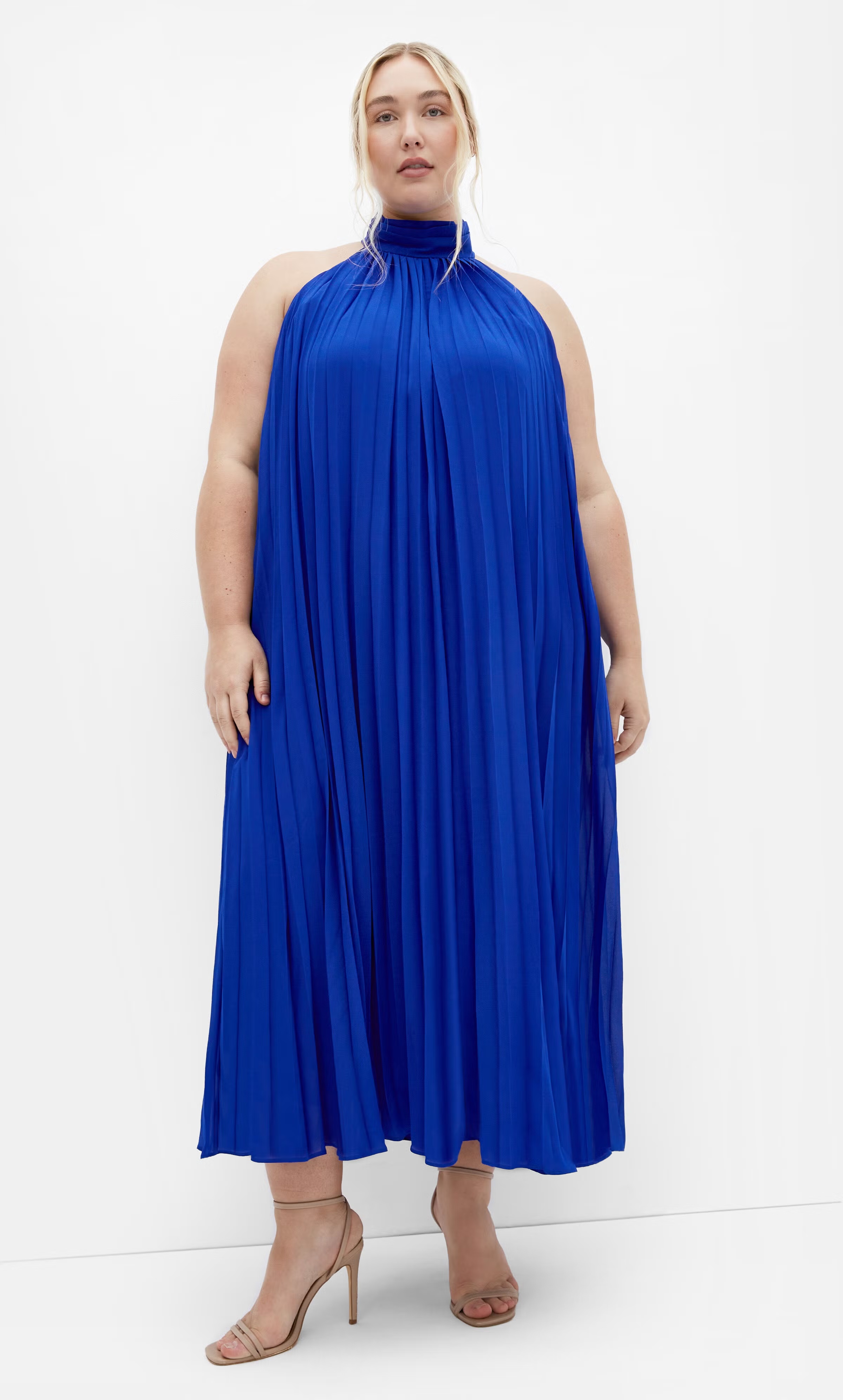 Aida Maxi Dress - cobalt