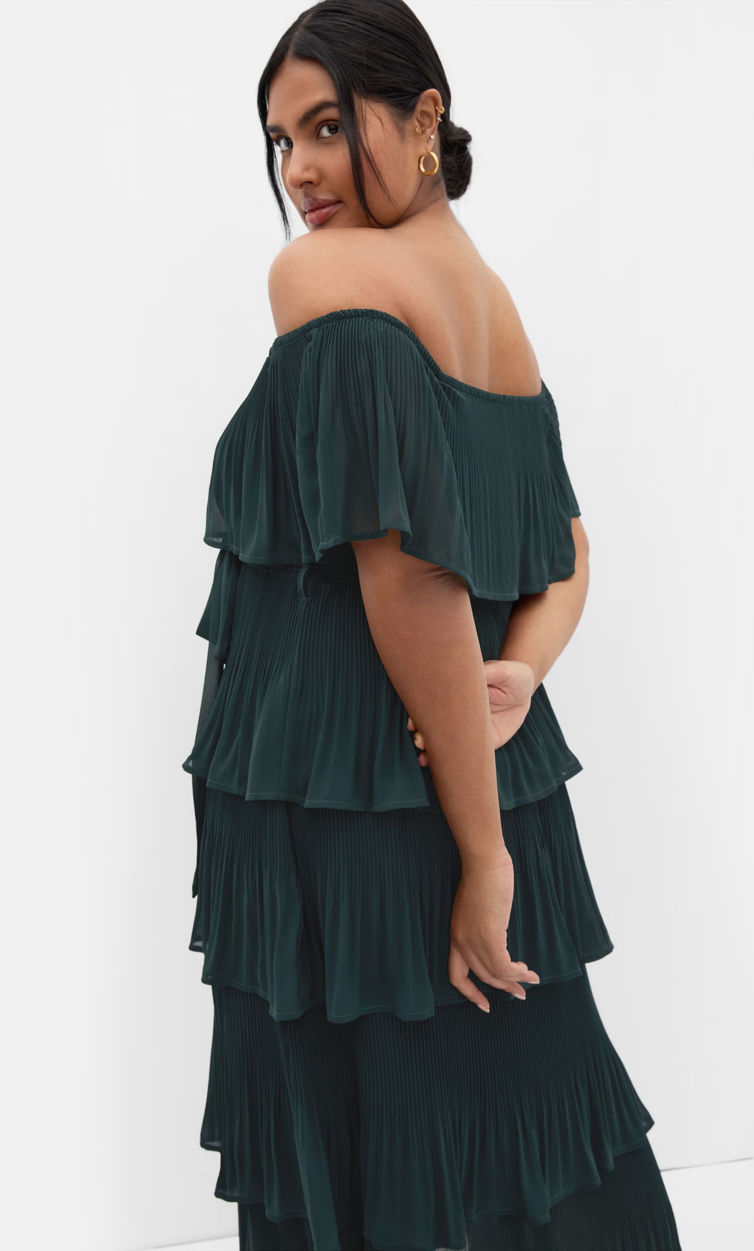 Night Garden Dress - emerald 4 Night Garden Dress - emerald