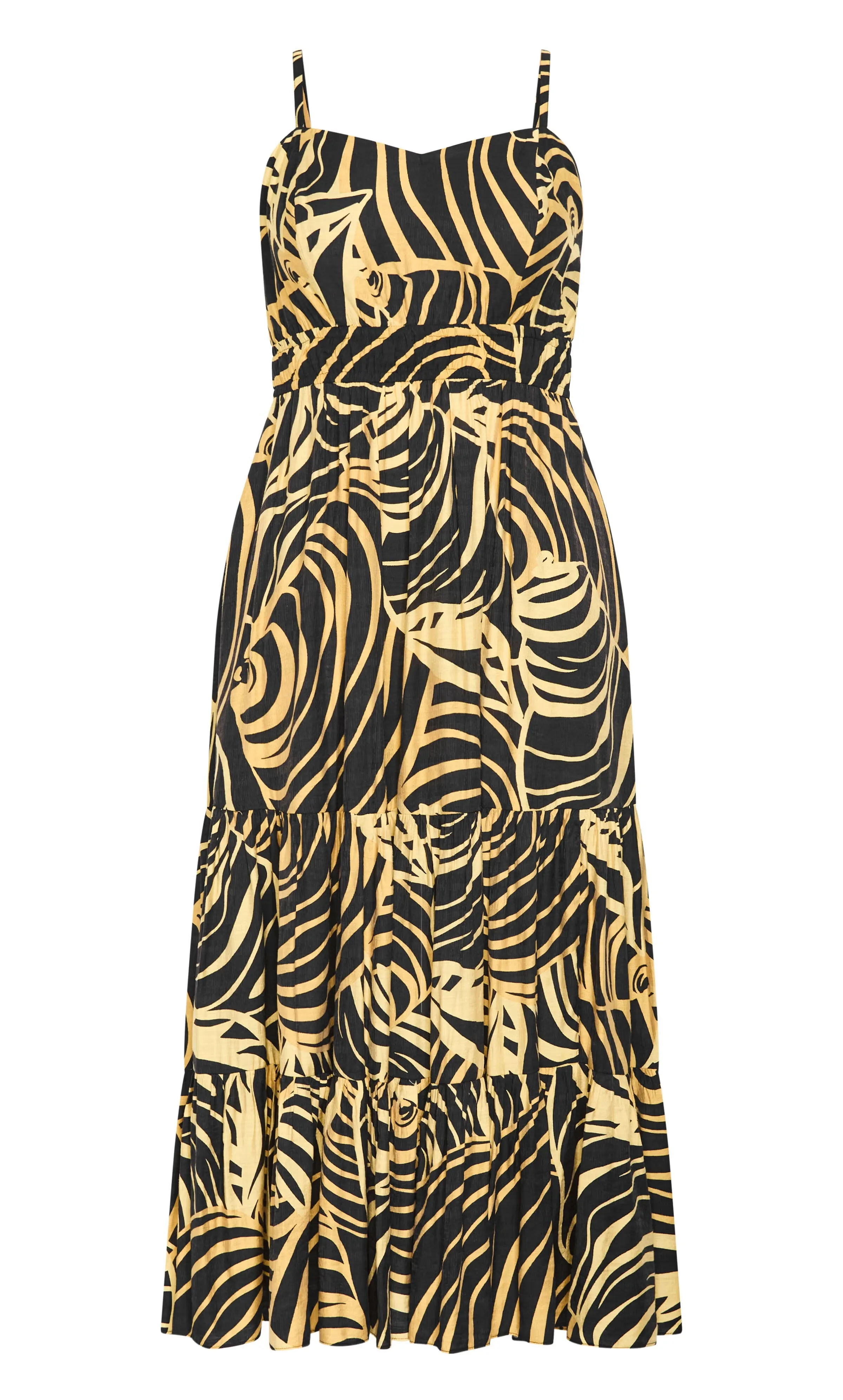 Kehlani Print Maxi Dress - black 4 Kehlani Print Maxi Dress - black