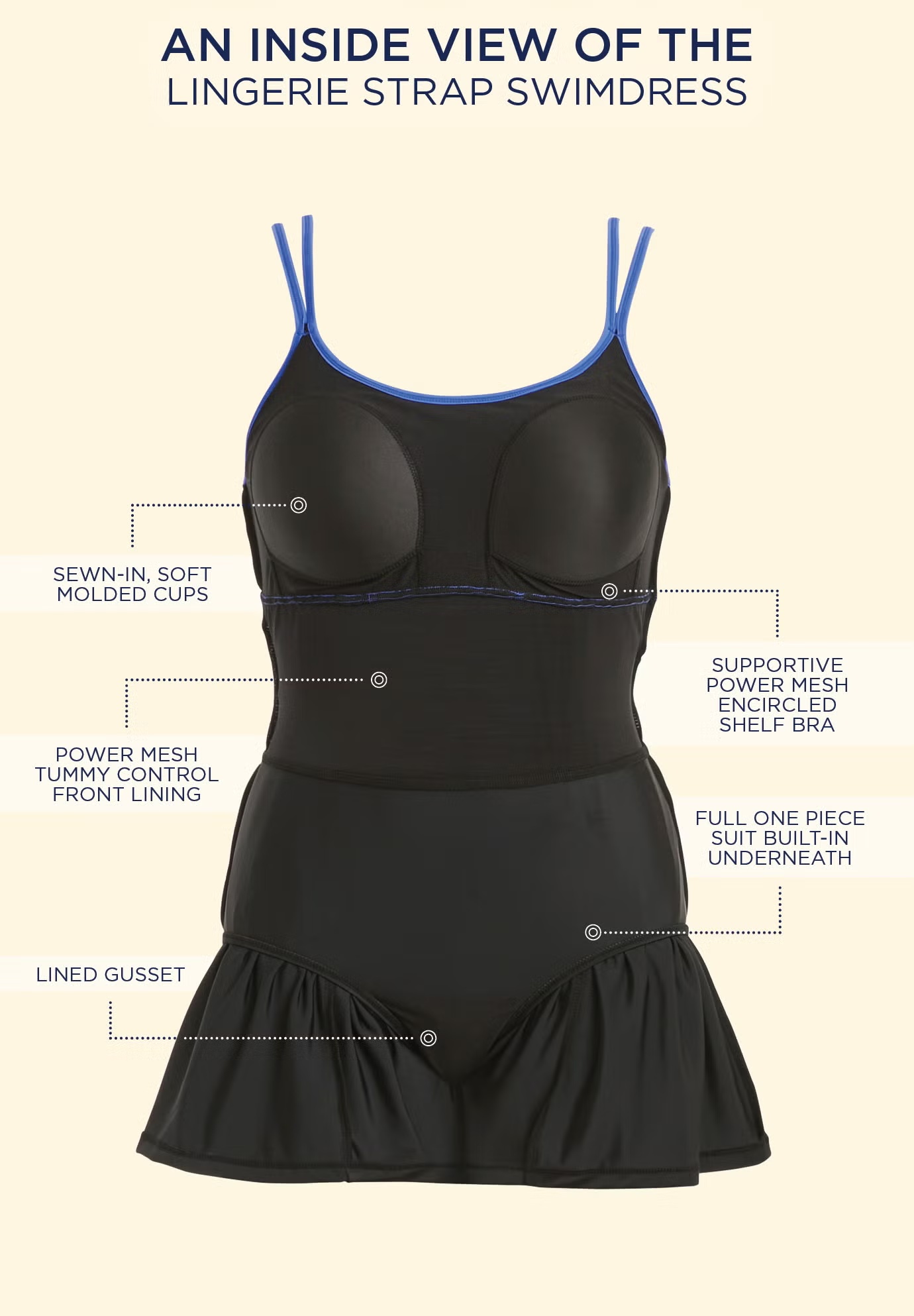 Lingerie Strap Swimdress 4 Lingerie Strap Swimdress