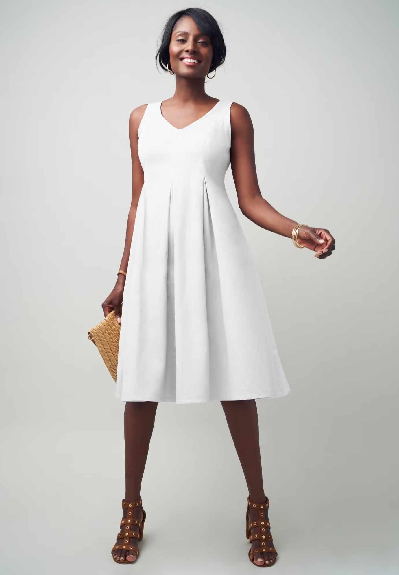 Cotton Denim Dress
