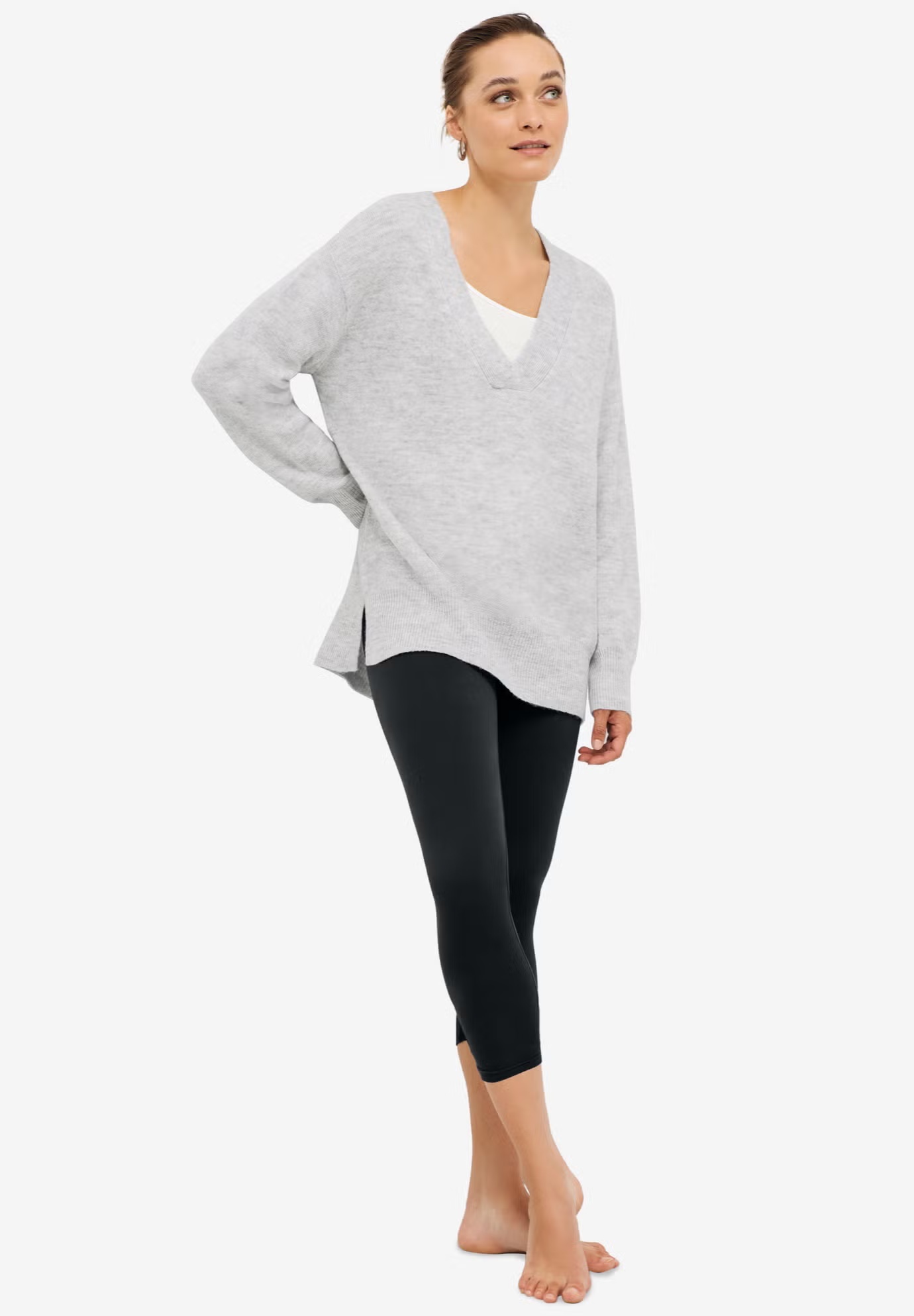 Knit Capri Leggings