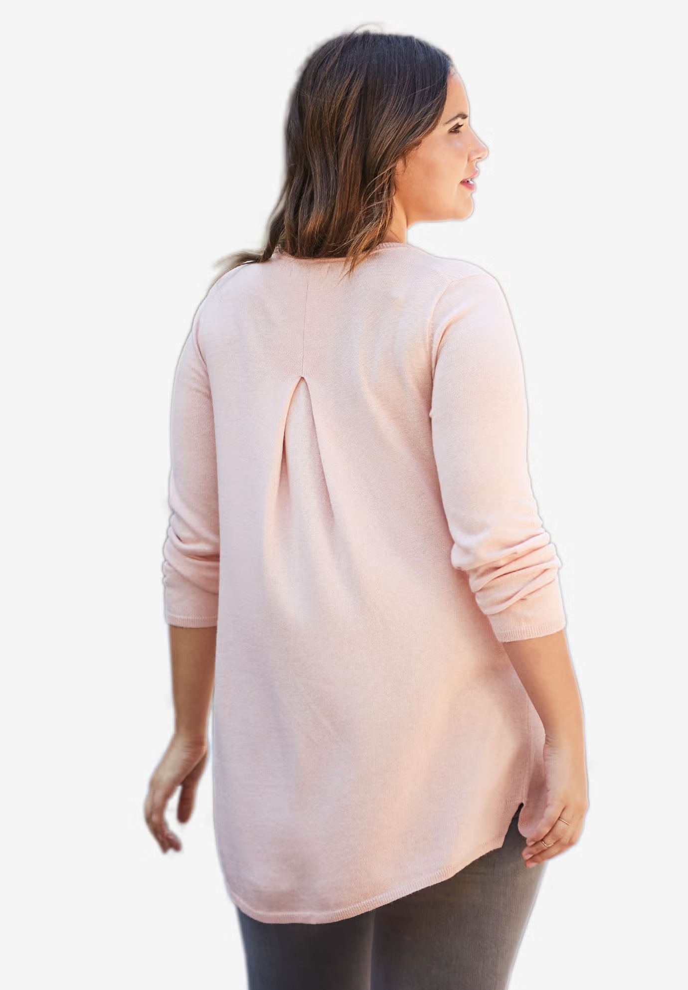 Pleat Back Sweater 3 Pleat Back Sweater