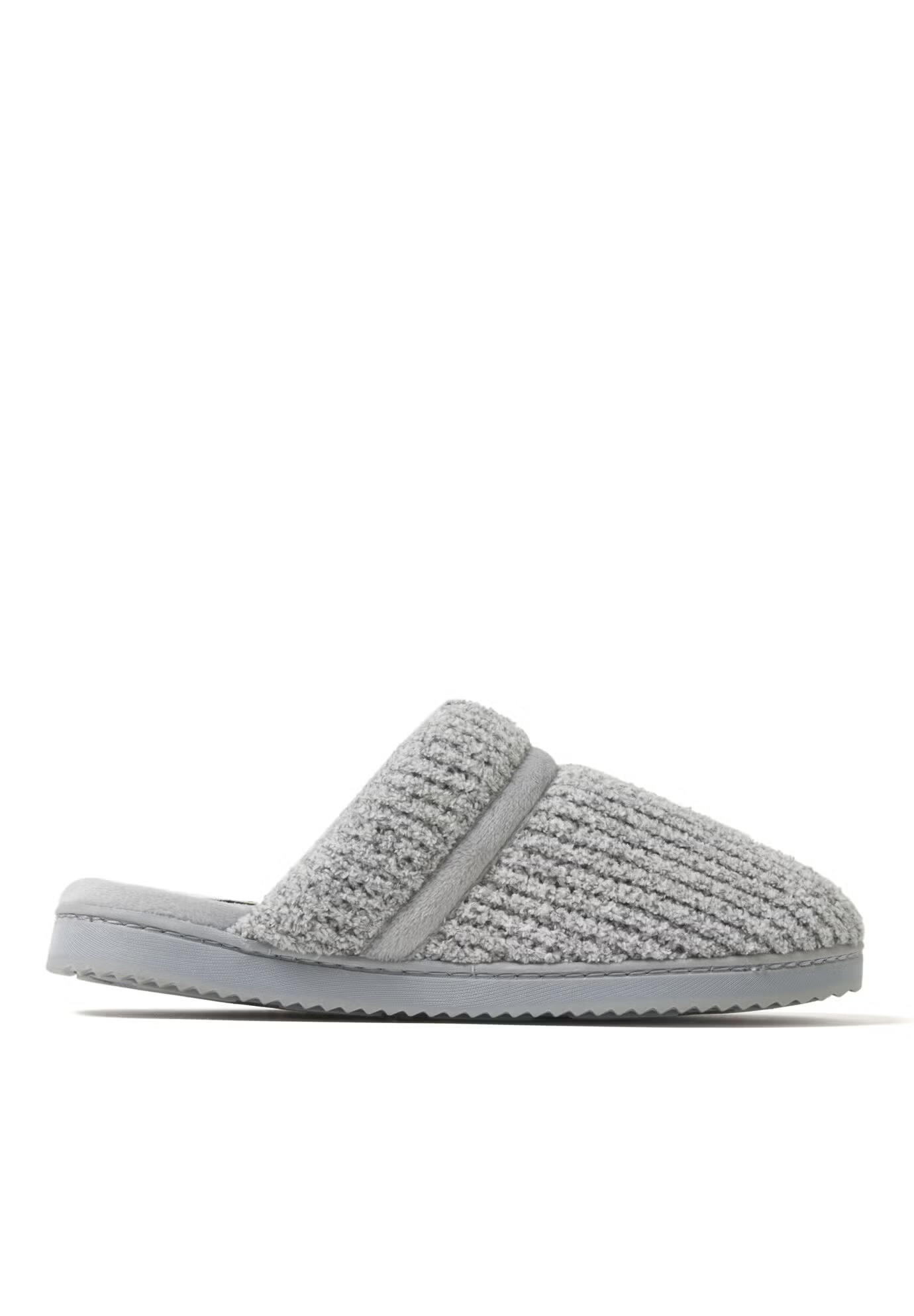 Serena Marled Chenille Scuff Slipper 4 Serena Marled Chenille Scuff Slipper