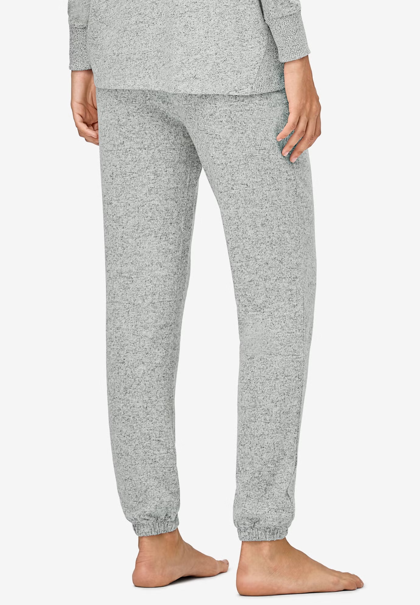Marled Knit Jogger Pants 3 Marled Knit Jogger Pants