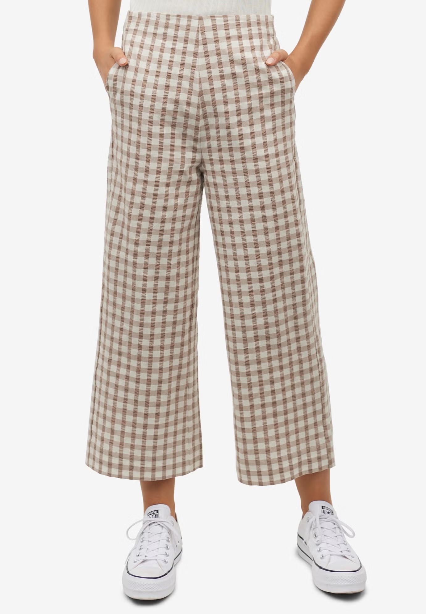 Gingham Crop Pants 3 Gingham Crop Pants