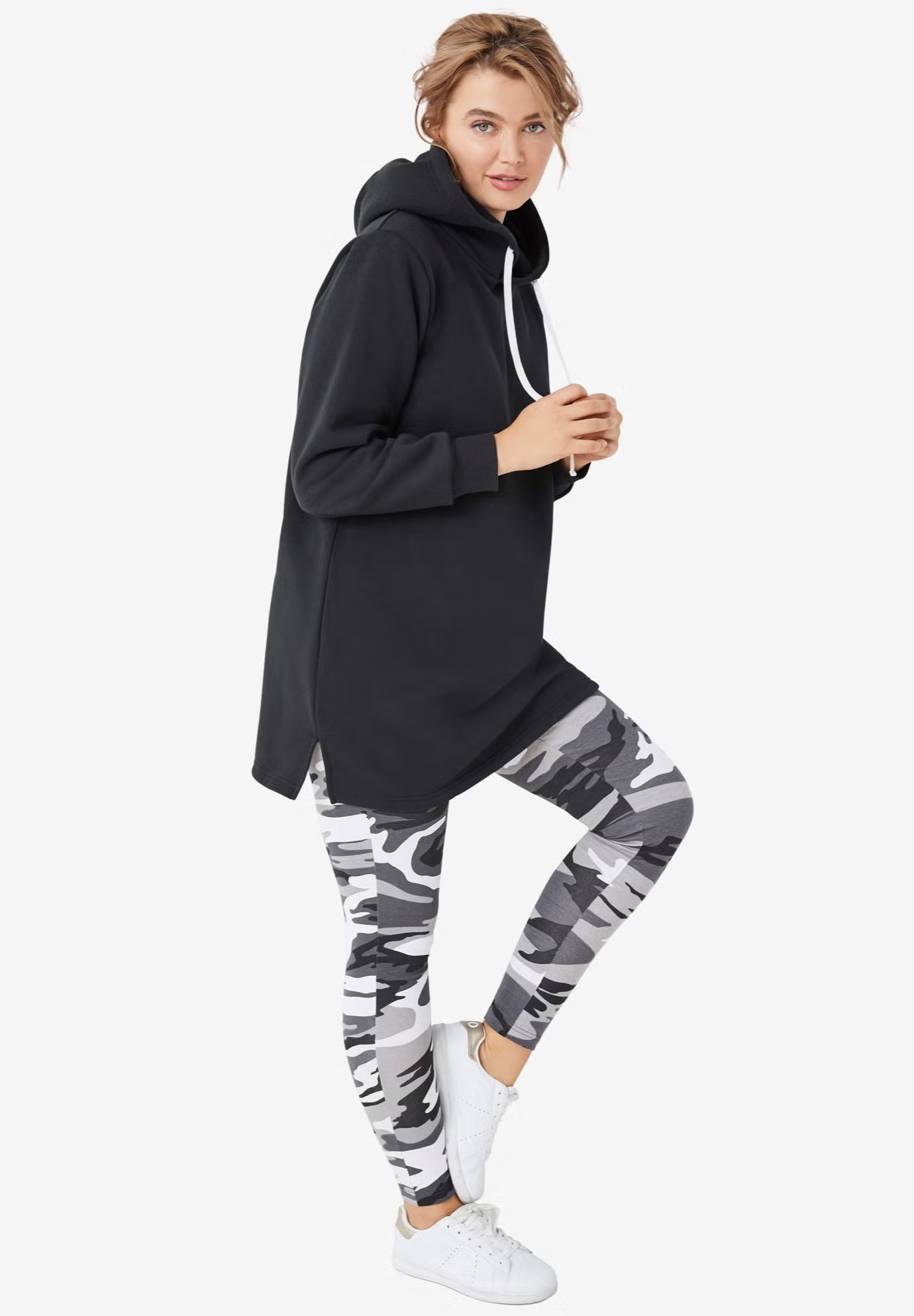 Hooded Sweatshirt Tunic 4 Hooded Sweatshirt Tunic