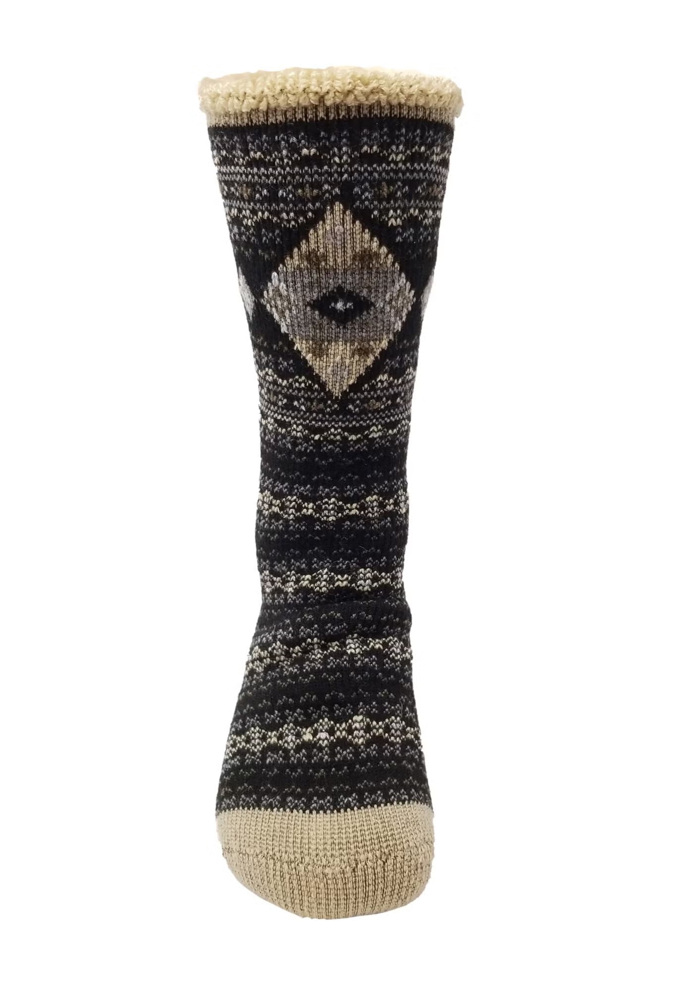 Diamond Fairisle Thermal Socks